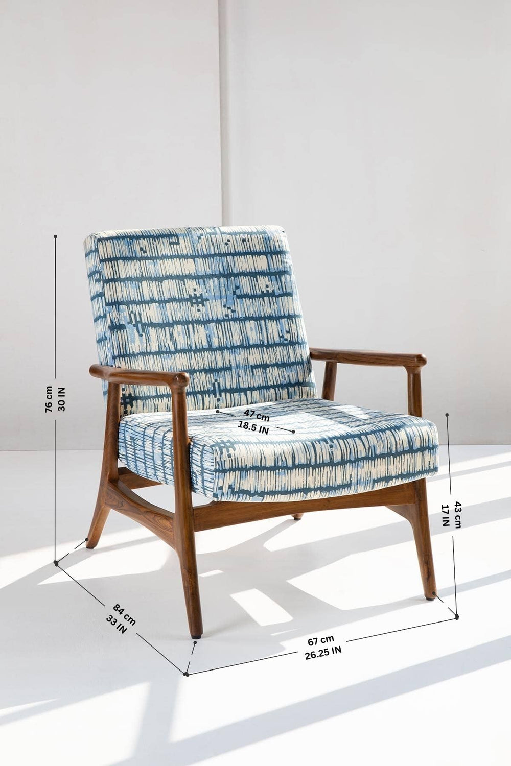 Agama Blue Fabric