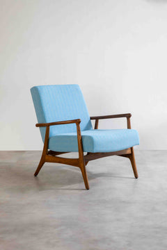 Herringbone Lunar Blue Fabric