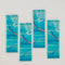 Pica Pica Spring Teal Dinner Napkin (Set Of 4)