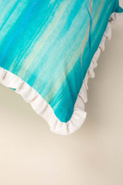 PRINT & PATTERN CUSHIONS Pica Pica Spring Teal Cushion Cover (41 X 41 Cm)