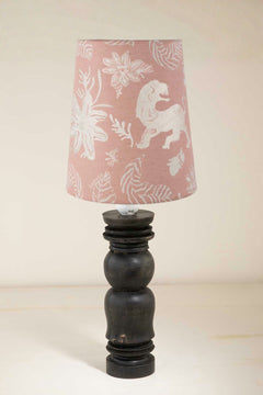 Pillar Charcoal Table Lamp