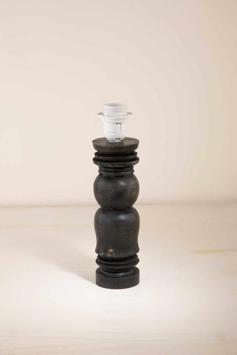 Pillar Charcoal Table Lamp