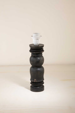 Pillar Charcoal Table Lamp