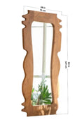 MIRRORS Pillar Wall Mirror (Natural)