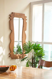 MIRRORS Pillar Wall Mirror (Natural)