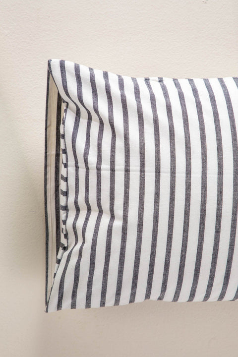 PILLOWS & SHAMS Pillow Case Charcoal Pillow Cover Set (46 Cm X 0.7 M)