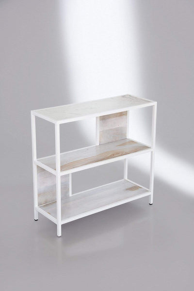 CONSOLE TABLES Pixel White Console Table