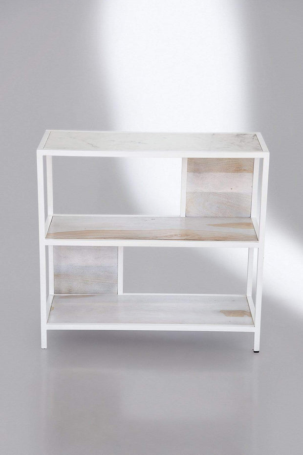 CONSOLE TABLES Pixel White Console Table