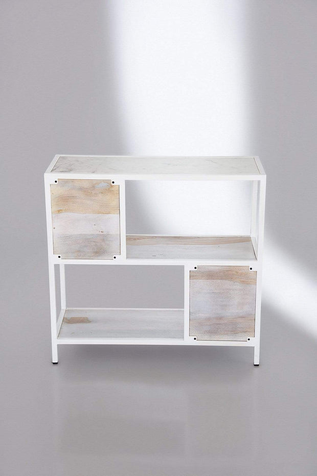 CONSOLE TABLES Pixel White Console Table