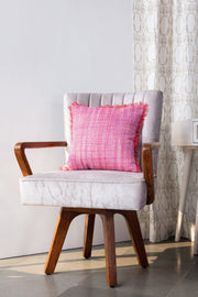SOLID & TEXTURED CUSHIONS Purple Forest Cushion Cover (41 Cm X 41 Cm)