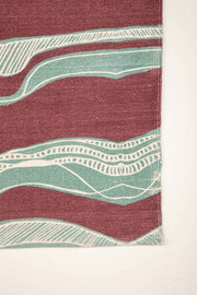 PRINT & PATTERN RUGS Puzzikoli Printed Rug (Grape)