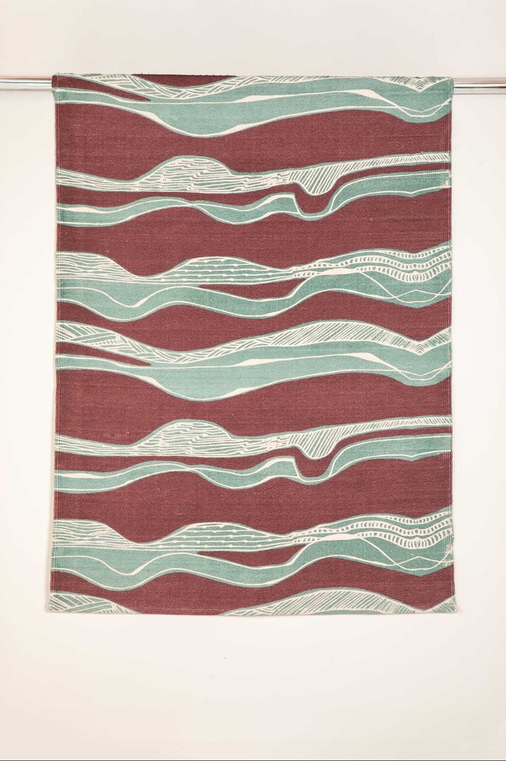 PRINT & PATTERN RUGS Puzzikoli Printed Rug (Grape)