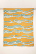 PRINT & PATTERN RUGS Puzzikoli Printed Rug (Ochre Yellow)