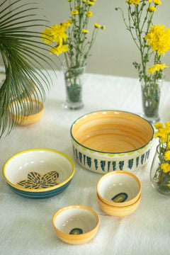 BOWLS Quemon Ceramic Katori (Set Of 2)