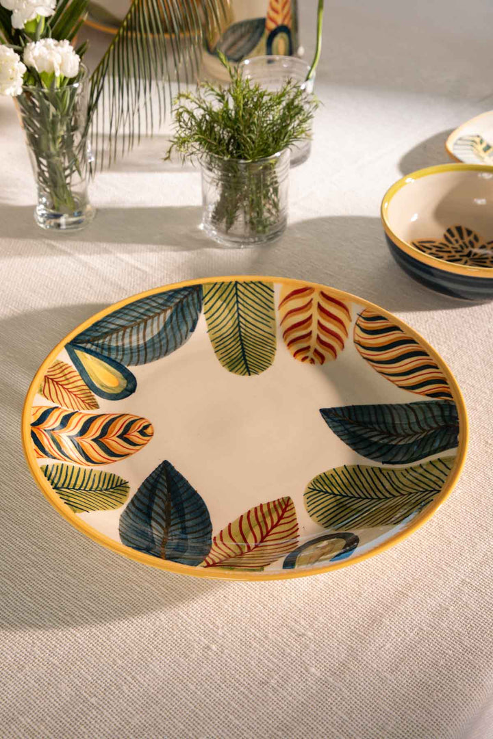 SERVING PLATTERS Quemon Ceramic Round Platter