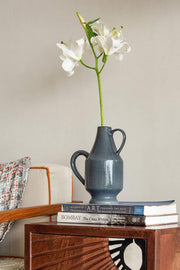 FLOWER VASES Raan Ceramic Vase (Dark Grey Speckle)