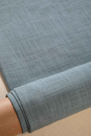 SOLID & TEXTURED UPHOLSTERY FABRICS Raffia Misty Grey Raffia Upholstery Fabric