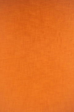 Raffia Ginger Orange Woven Heavy Fabric And Curtains