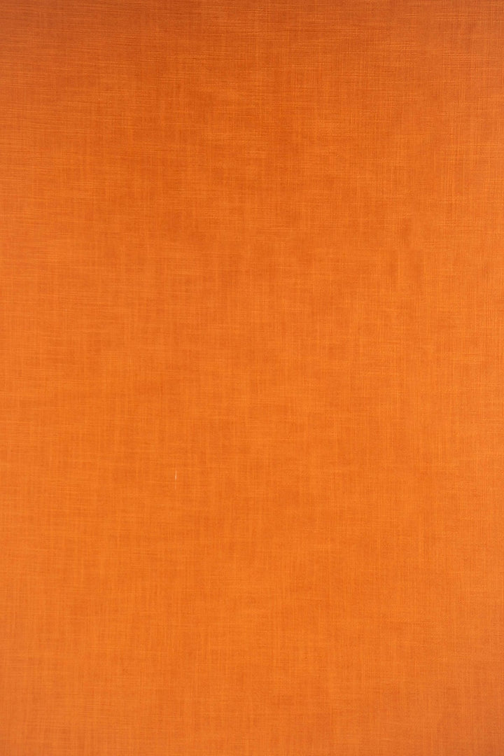 SOLID & TEXTURED UPHOLSTERY FABRICS Raffia Ginger Orange Solid Upholstery Fabric
