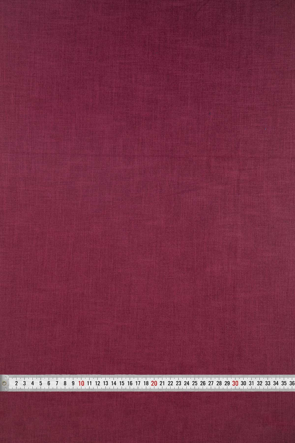 Raffia Plum Red Woven Heavy Fabric And Curtains