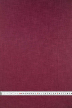 Raffia Plum Red Woven Heavy Fabric And Curtains