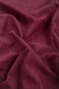 SOLID & TEXTURED UPHOLSTERY FABRICS Raffia Plum Red Solid Upholstery Fabric