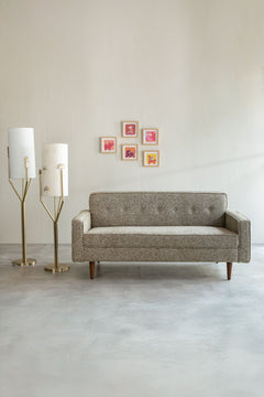 Kufri Wood Brown Fabric