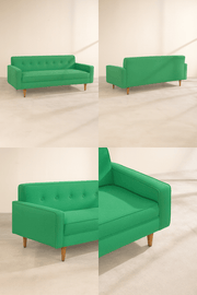 SOFAS Retro Button Down Sofa