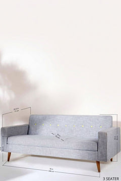 Raffia Grey Fabric