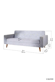 SOFAS Retro Button Down Sofa