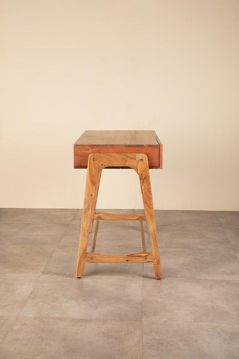 STUDY TABLES Right Angle Study Table (Teak Wood)