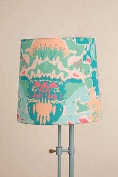 Rorschach Medium Taper Lampshade (Emerald Green)