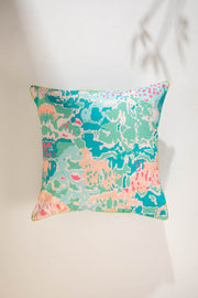 PRINT & PATTERN CUSHIONS Rorschach Emerald Green Cushion Cover (61 Cm X 61 Cm)