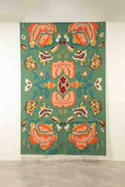 WOVEN & TEXTURED RUGS Rose Bagh Woven Rug (Green Lush)