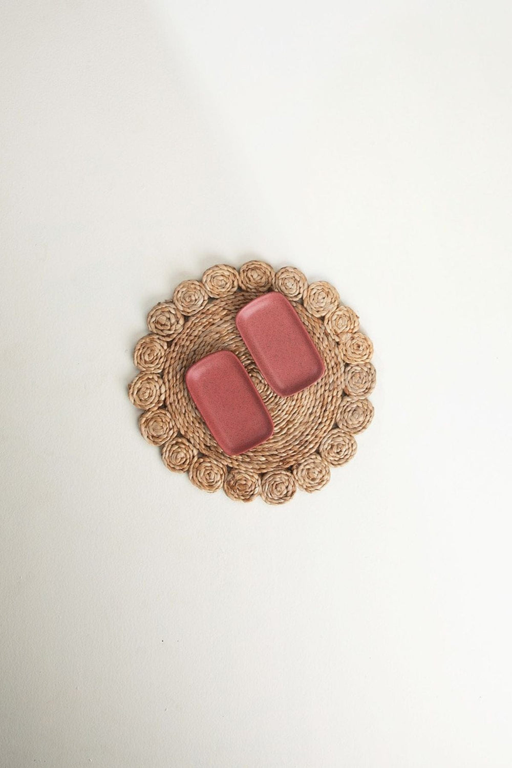 TABLE MATS Round Natural Table Mat
