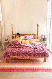 BEDS Roz Acacia Wood Bed