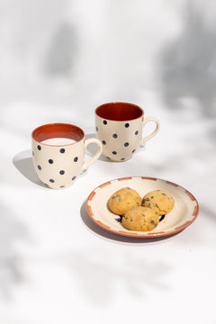 MUGS & CUPS Sabar Dots Ceramic Baga Tea Cup
