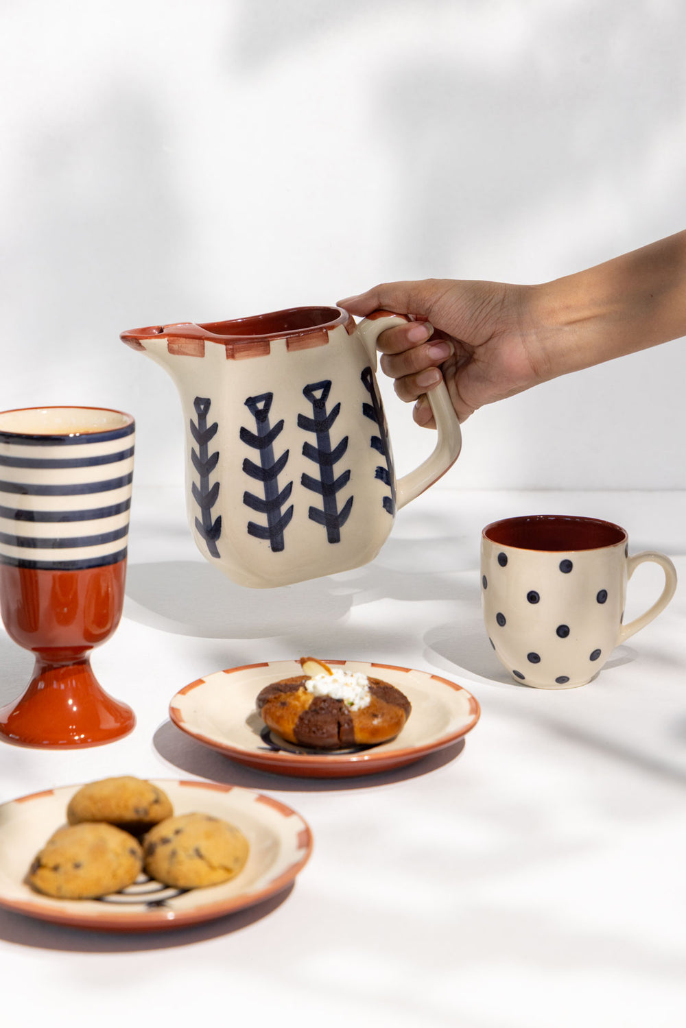 MUGS & CUPS Sabar Dots Ceramic Baga Tea Cup