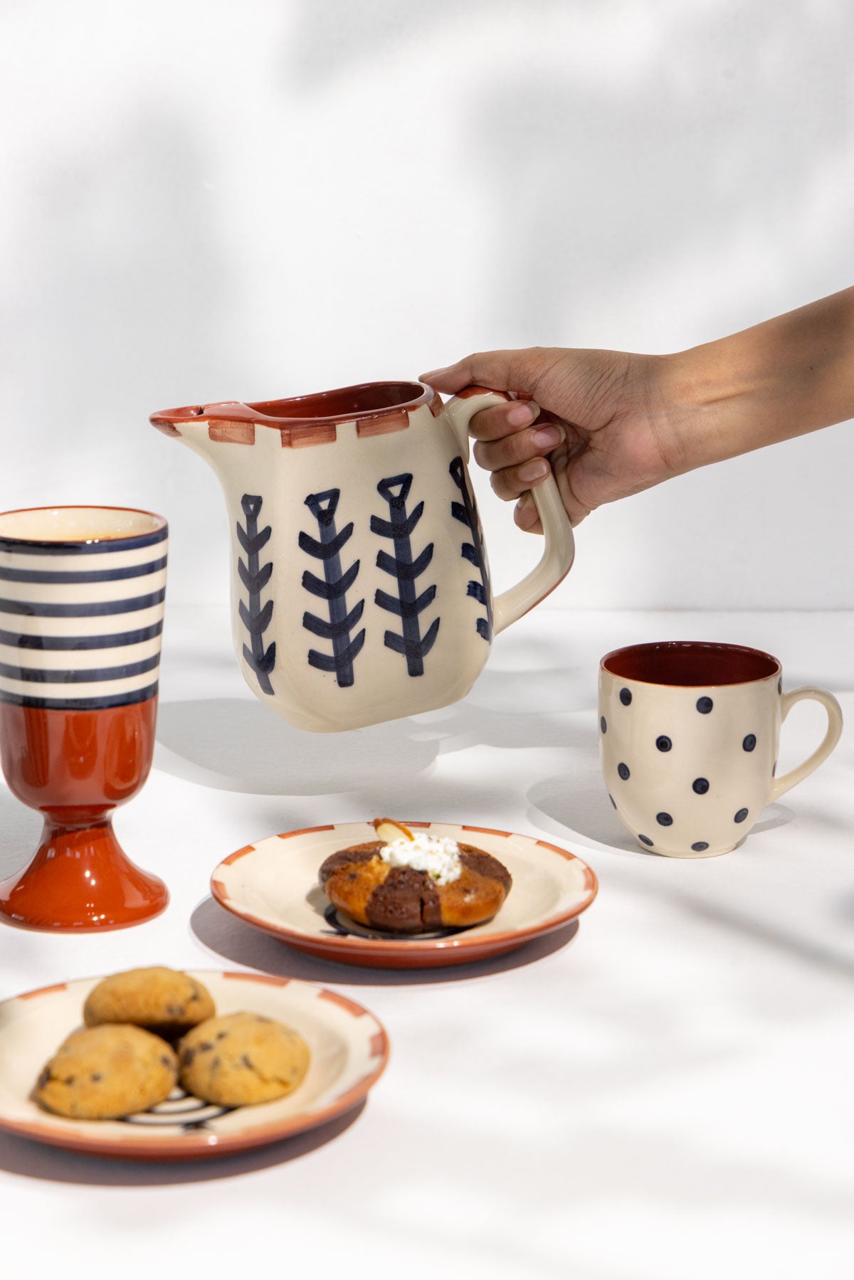 MUGS & CUPS Sabar Dots Ceramic Baga Tea Cup