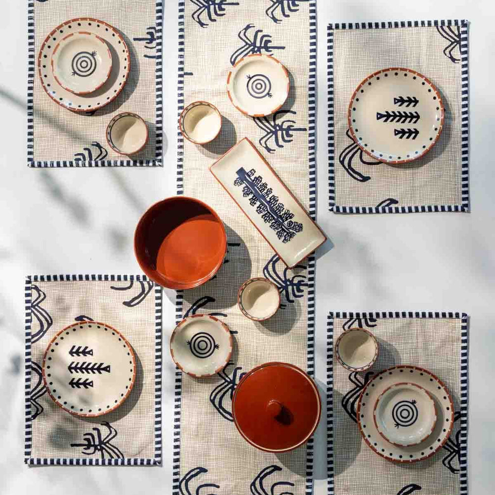 SNACK PLATES Sabar Ceramic Breakfast Plate