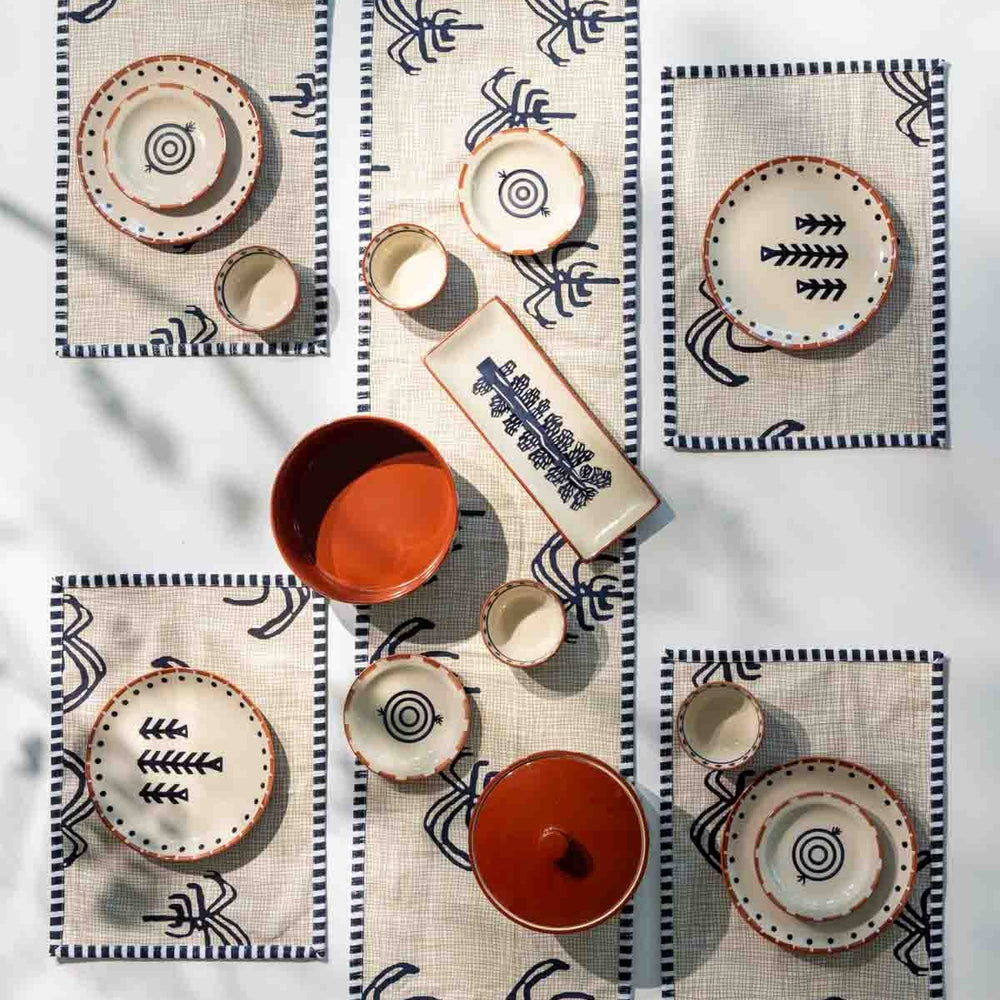 SERVING PLATTERS Sabar Ceramic Rectangular Platter