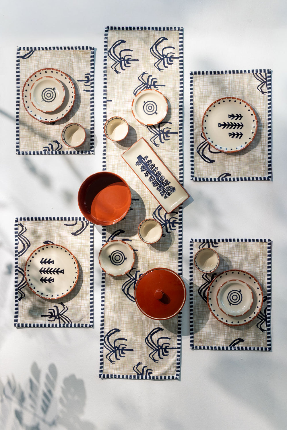SERVING PLATTERS Sabar Ceramic Rectangular Platter