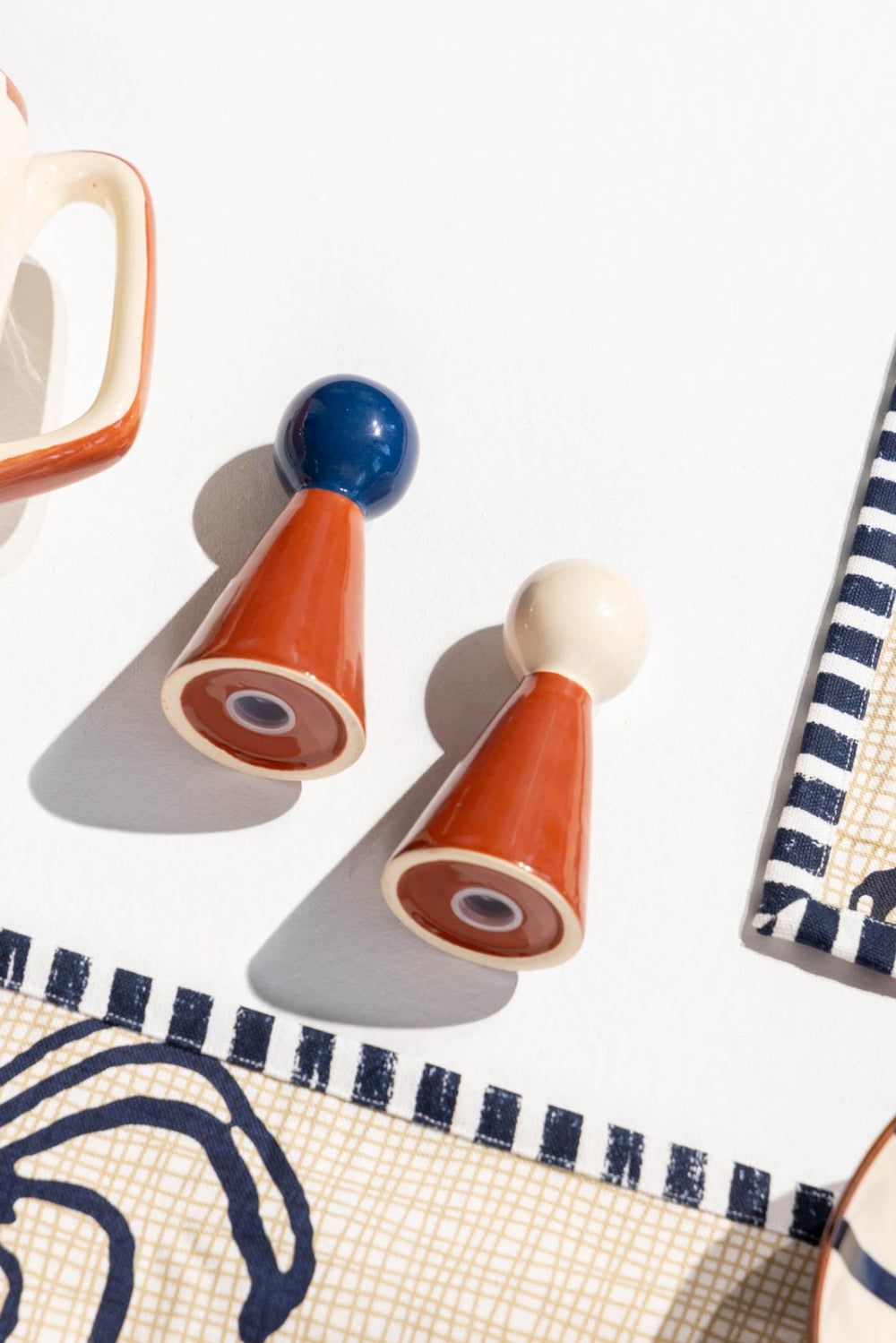 Sabar Ceramic Salt And Pepper Shaker (Set Of 2)