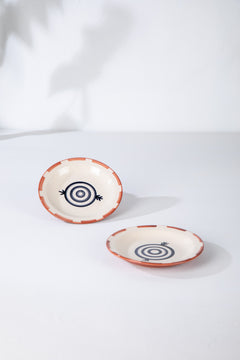 Sabar Ceramic Snack Plate (Set Of 2)