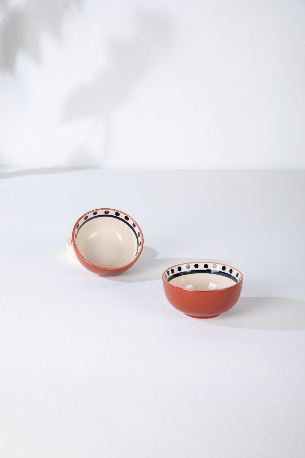BOWLS Sabar Ceramic Katori (Set Of 2)
