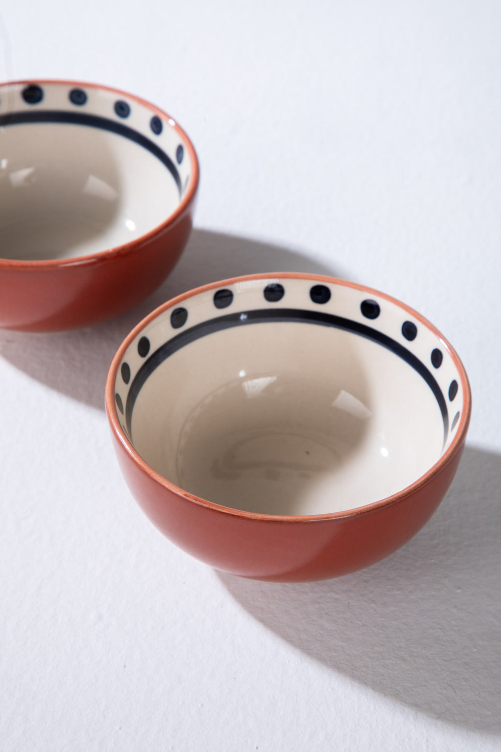 BOWLS Sabar Ceramic Katori (Set Of 2)