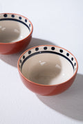 BOWLS Sabar Ceramic Katori (Set Of 2)