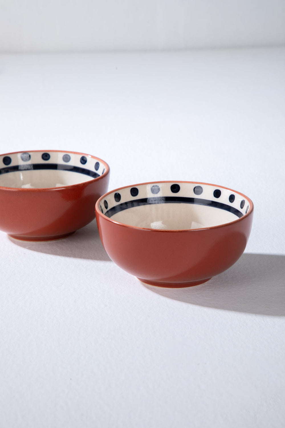 BOWLS Sabar Ceramic Katori (Set Of 2)