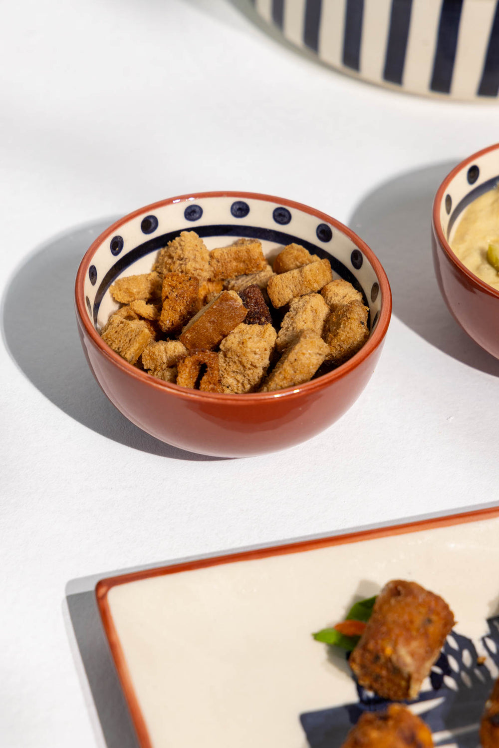 BOWLS Sabar Ceramic Katori (Set Of 2)