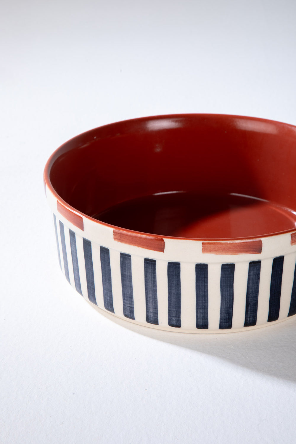 SERVING BOWLS Sabar Ceramic Large Straight Serving Bowl